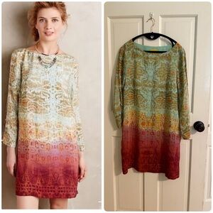 Maeve (Anthropologie) Multicolor Patterned Dress | Women’s Size [XS]